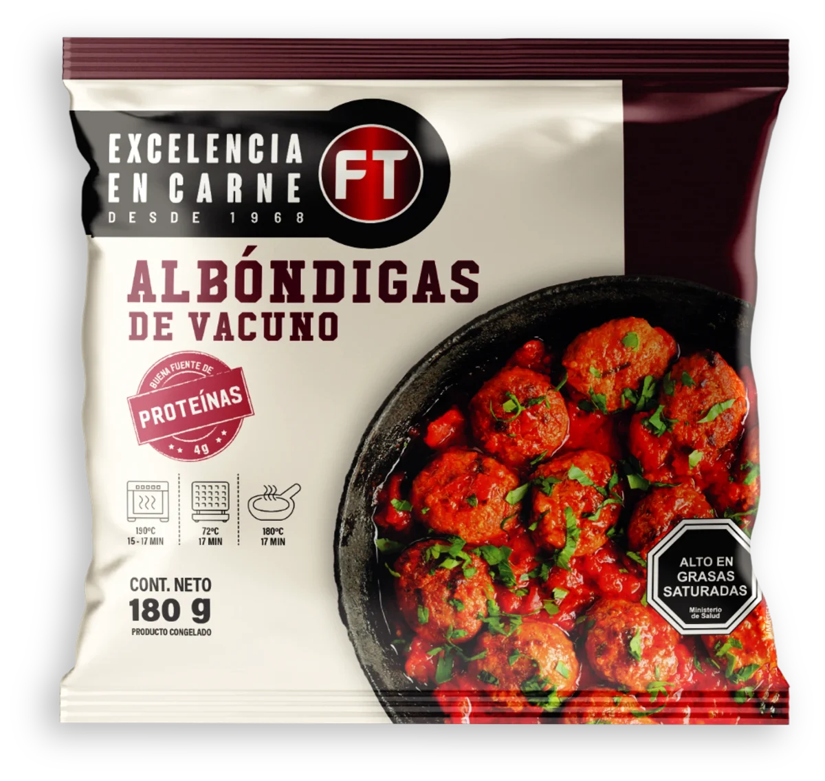 Envase Albóndigas 300 g FT