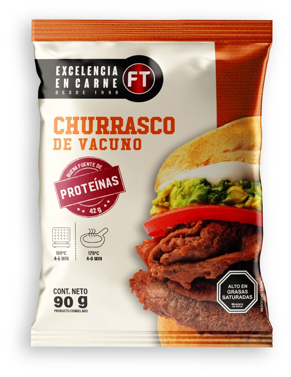 Envase Churrasco 90 g FT