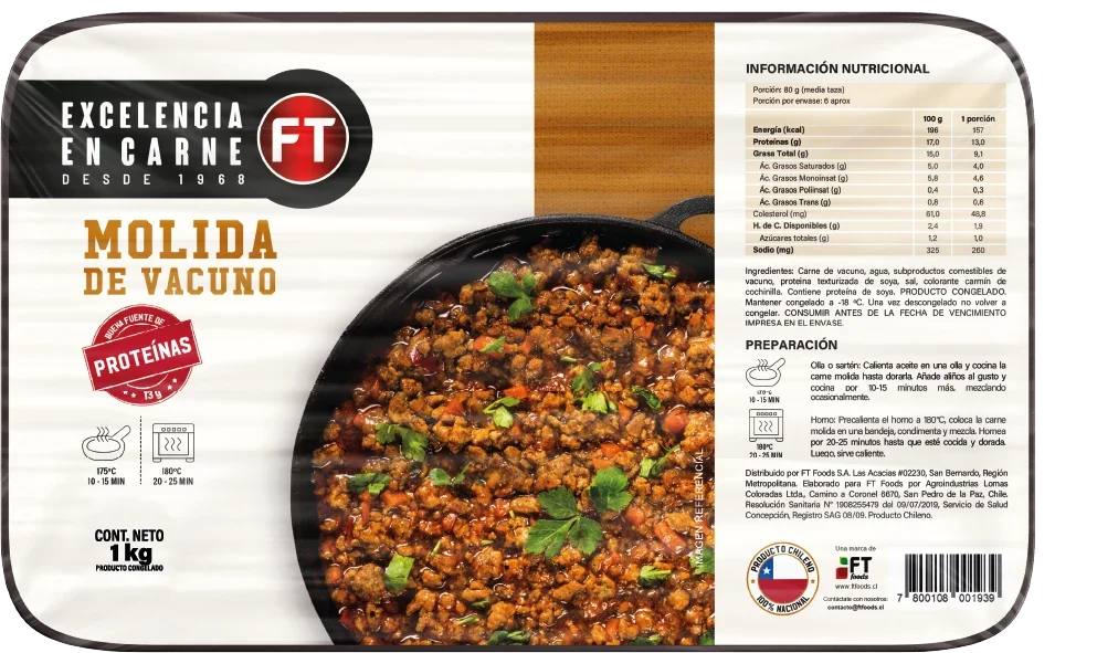 Envase Molida 1 kg FT