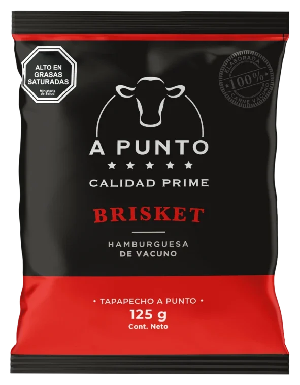 Envase Hamburguesa Brisket 125 g A Punto